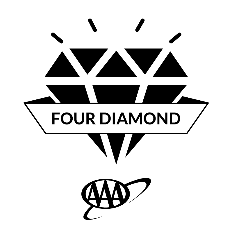 AAA 4 Diamond Black logo